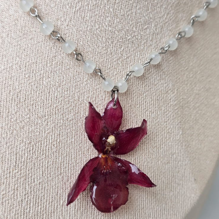 Collar Orquídea