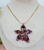 Collar orquídea Odontoglossum