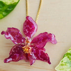 Collar orquídea Odontoglossum