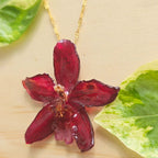 Collar orquídea Odontoglossum