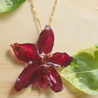 Collar orquídea Odontoglossum