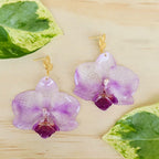 Aretes Orquídea Phalaenopsis