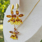 Conjunto orquídea Oncidium