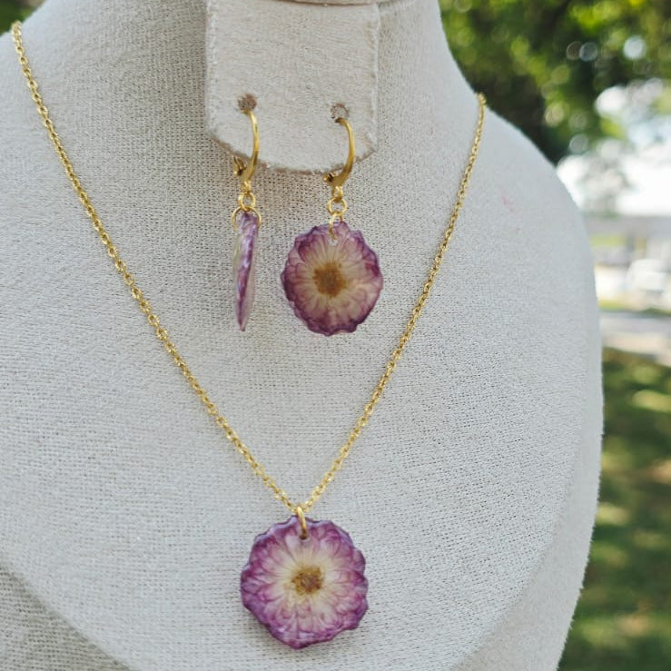 Conjunto mini florecitas
