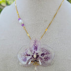 Collar orquídea Phalaenopsis