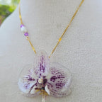 Collar orquídea Phalaenopsis