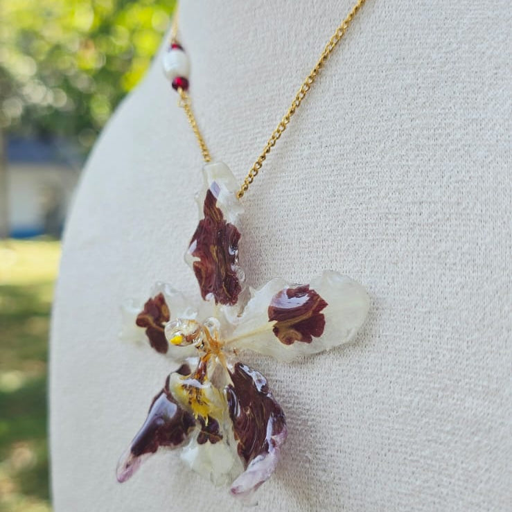 Collar orquídea Odontoglossum