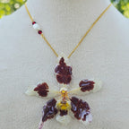 Collar orquídea Odontoglossum
