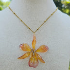 Collar orquídea mini Cattleya