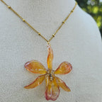Collar orquídea mini Cattleya