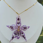 Collar orquídea Odontoglossum