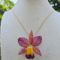 Collar orquídea mini Cattleya