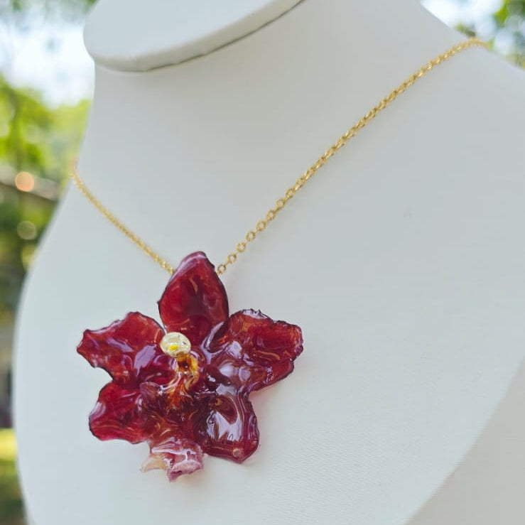 Collar orquídea Odontoglossum
