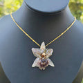Collar orquídea Kefersteinia