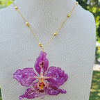 Collar orquídea Odontoglossum