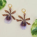 Aretes orquídea Oncidium