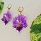 Aretes Orquídea Phalaenopsis
