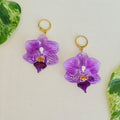 Aretes Orquídea Phalaenopsis