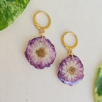 Aretes flor real