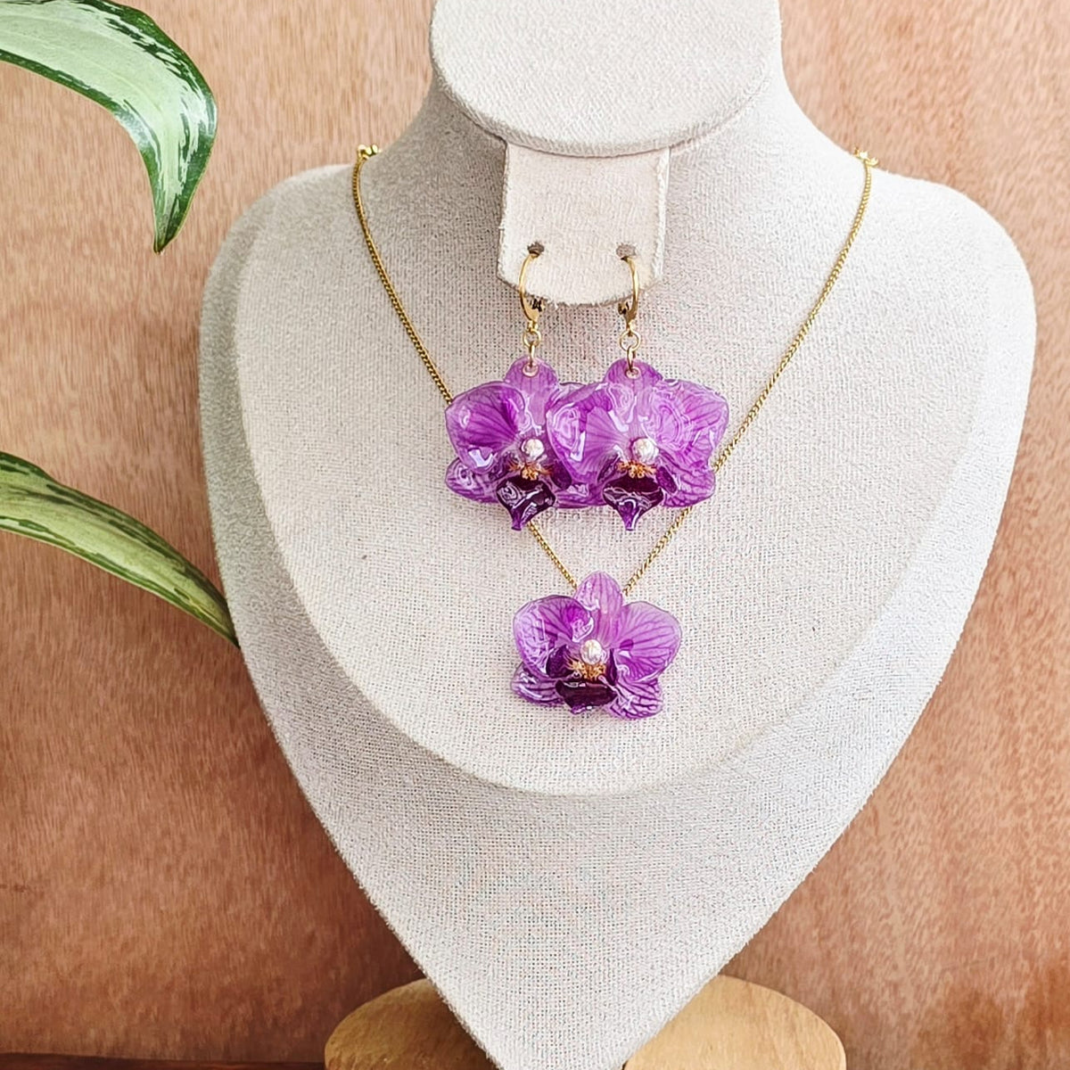Conjunto Orquídea Phalaenopsis