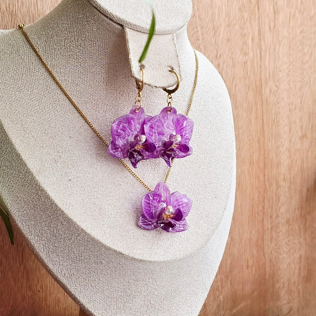 Conjunto Orquídea Phalaenopsis