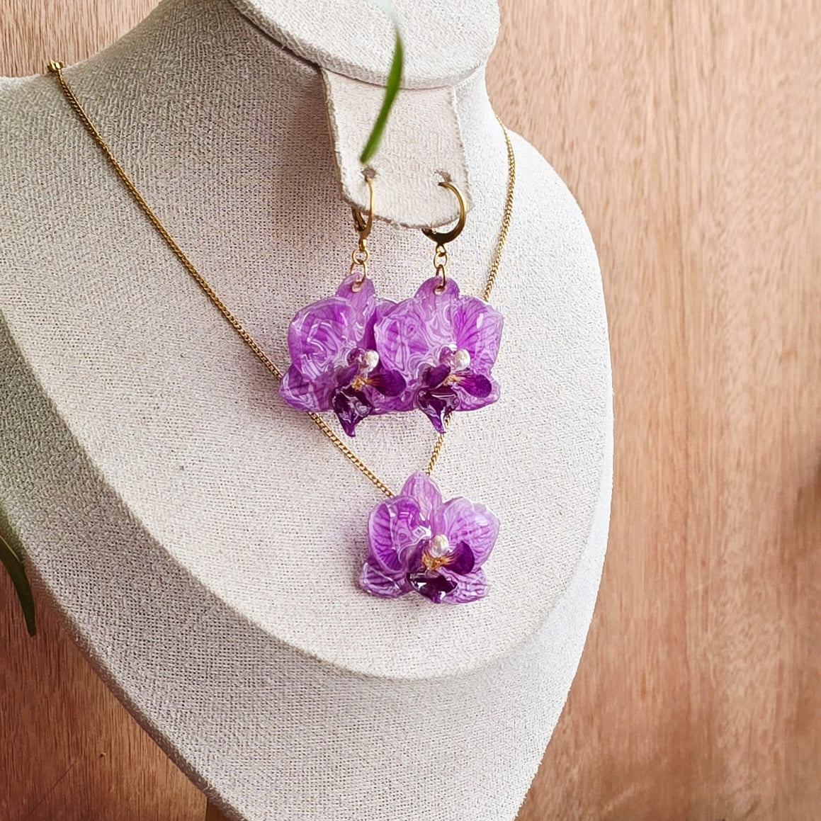 Conjunto Orquídea Phalaenopsis