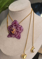 Collar ajustable orquídea Odontoglossum