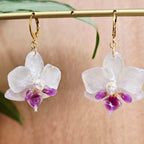 Aretes Orquídea Phalaenopsis