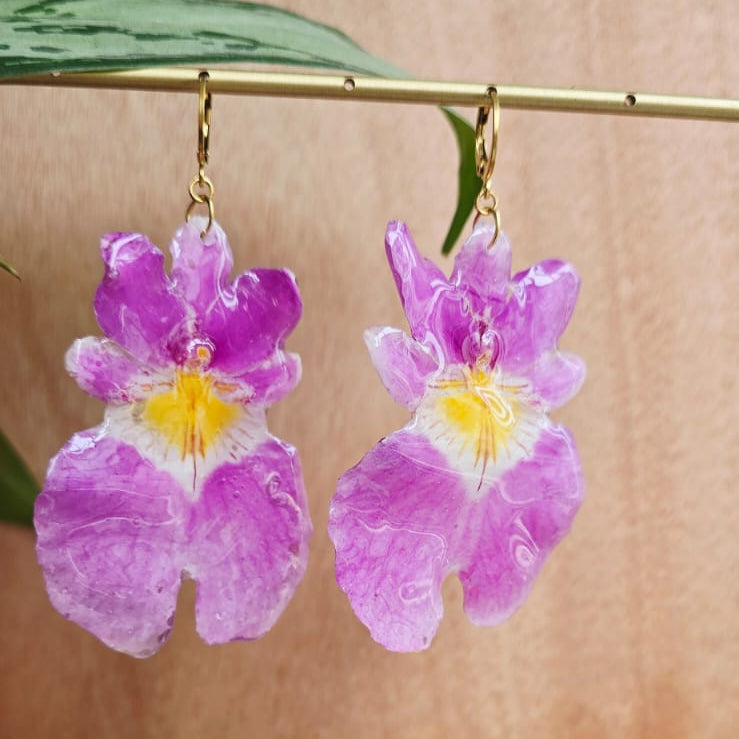Aretes Orquídea Josefina
