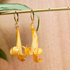 Pendientes flor Pyrostegia