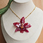 Collar orquídea Odontoglossum