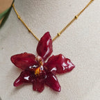 Collar orquídea Odontoglossum