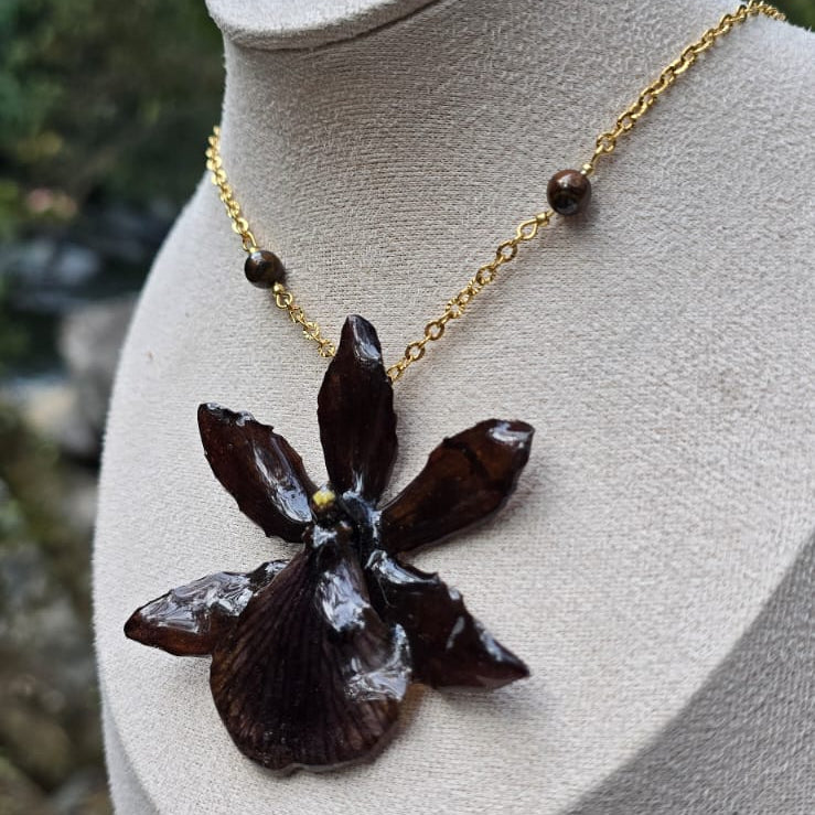 Collar orquídea Timbiensis
