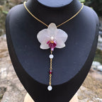 Collar orquídea Phalaenopsis